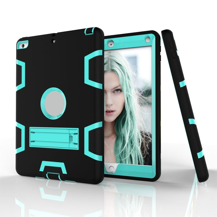 For iPad Air Shockproof PC + Silicone Protective Caseï¼Œwith Holder