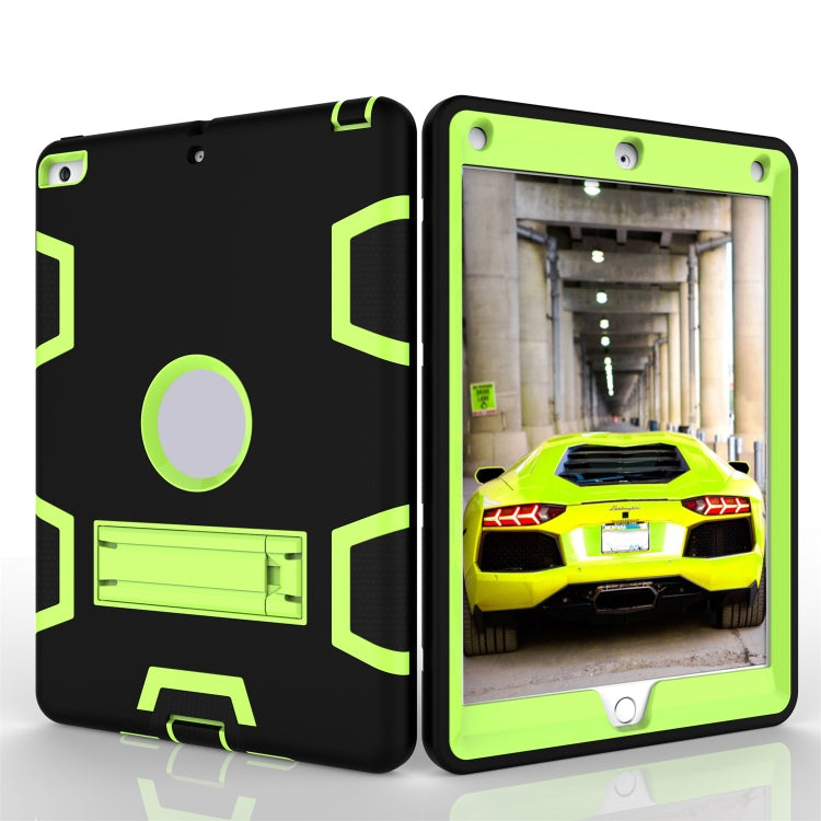 For iPad Air Shockproof PC + Silicone Protective Caseï¼Œwith Holder