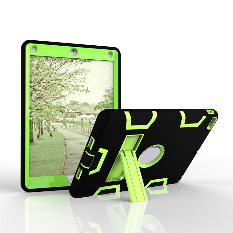 For iPad Air Shockproof PC + Silicone Protective Caseï¼Œwith Holder