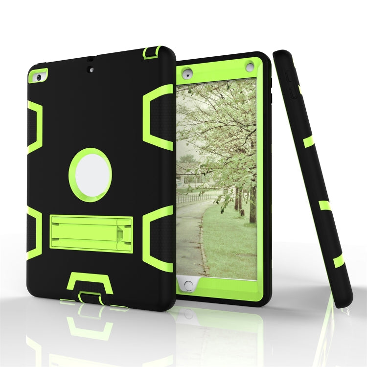 For iPad Air Shockproof PC + Silicone Protective Caseï¼Œwith Holder