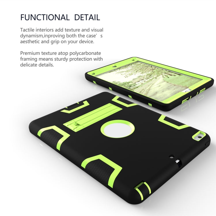 For iPad Air Shockproof PC + Silicone Protective Caseï¼Œwith Holder