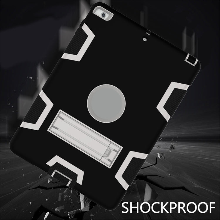 For iPad Air Shockproof PC + Silicone Protective Caseï¼Œwith Holder