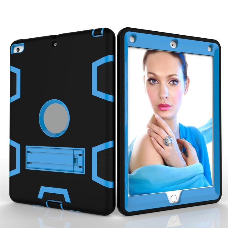 For iPad Air Shockproof PC + Silicone Protective Caseï¼Œwith Holder