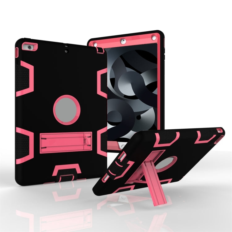 For iPad Air Shockproof PC + Silicone Protective Caseï¼Œwith Holder