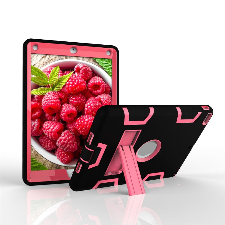 For iPad Air Shockproof PC + Silicone Protective Caseï¼Œwith Holder