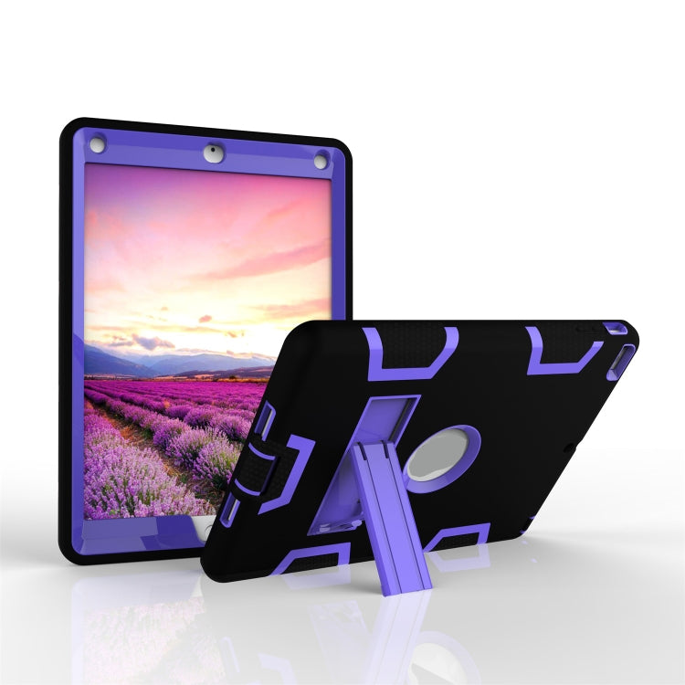 For iPad Air Shockproof PC + Silicone Protective Caseï¼Œwith Holder
