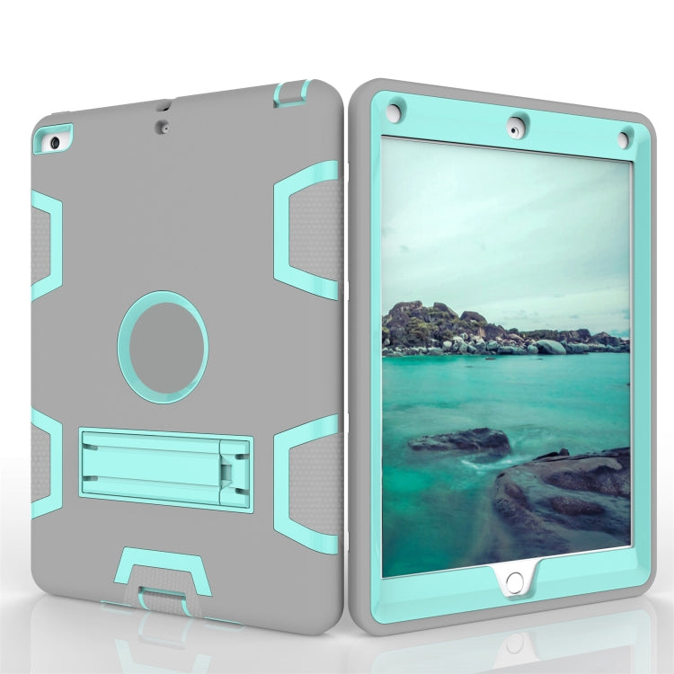For iPad Air Shockproof PC + Silicone Protective Caseï¼Œwith Holder
