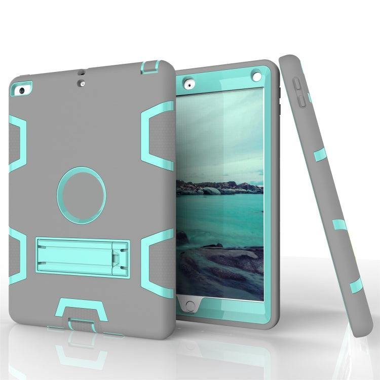 For iPad Air Shockproof PC + Silicone Protective Caseï¼Œwith Holder