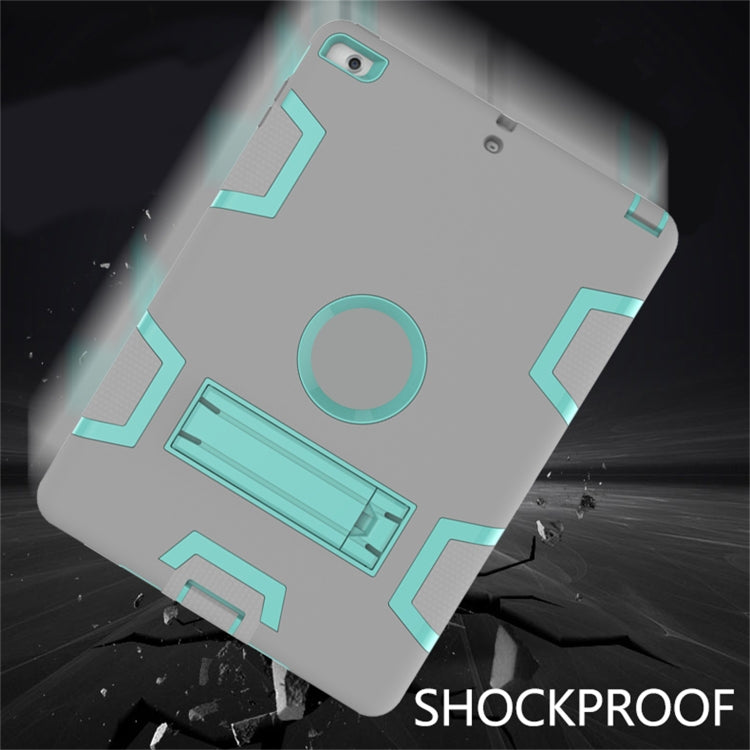 For iPad Air Shockproof PC + Silicone Protective Caseï¼Œwith Holder
