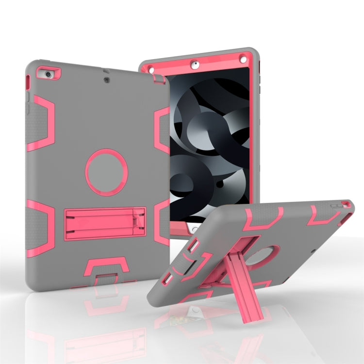 For iPad Air Shockproof PC + Silicone Protective Caseï¼Œwith Holder