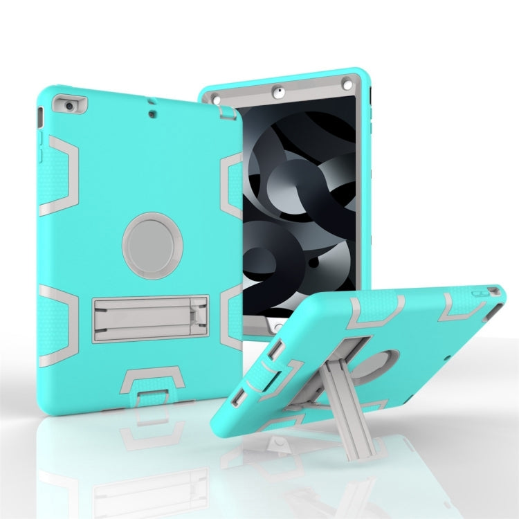 For iPad Air Shockproof PC + Silicone Protective Caseï¼Œwith Holder