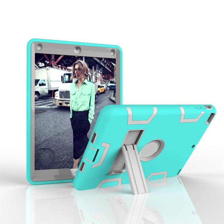For iPad Air Shockproof PC + Silicone Protective Caseï¼Œwith Holder