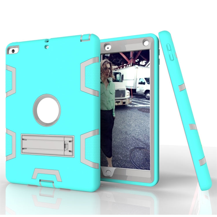 For iPad Air Shockproof PC + Silicone Protective Caseï¼Œwith Holder