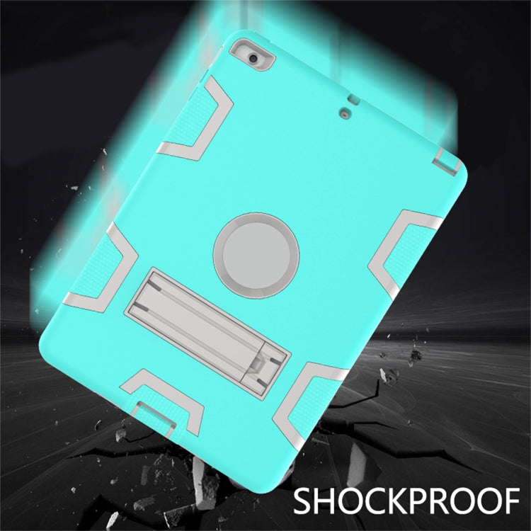 For iPad Air Shockproof PC + Silicone Protective Caseï¼Œwith Holder
