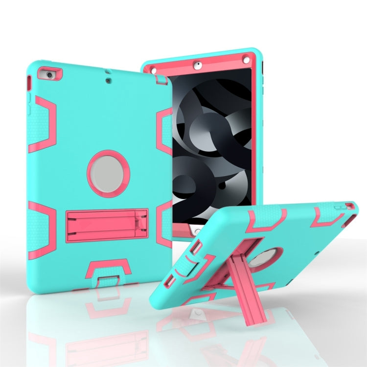 For iPad Air Shockproof PC + Silicone Protective Caseï¼Œwith Holder