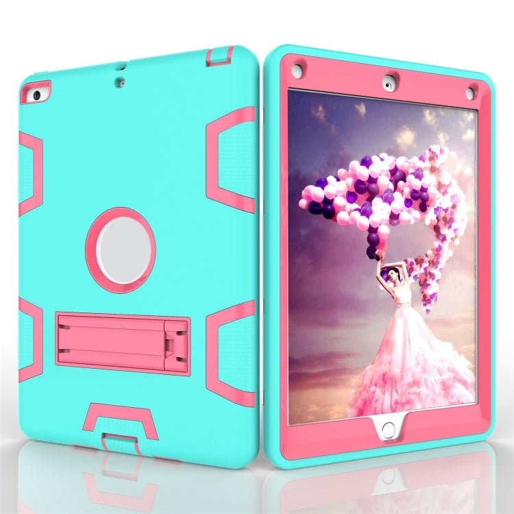 For iPad Air Shockproof PC + Silicone Protective Caseï¼Œwith Holder