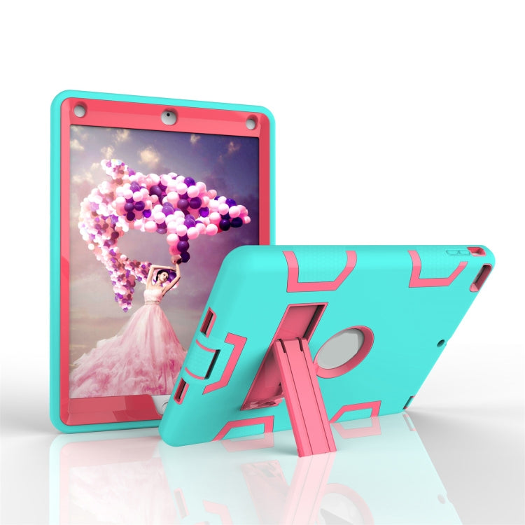 For iPad Air Shockproof PC + Silicone Protective Caseï¼Œwith Holder