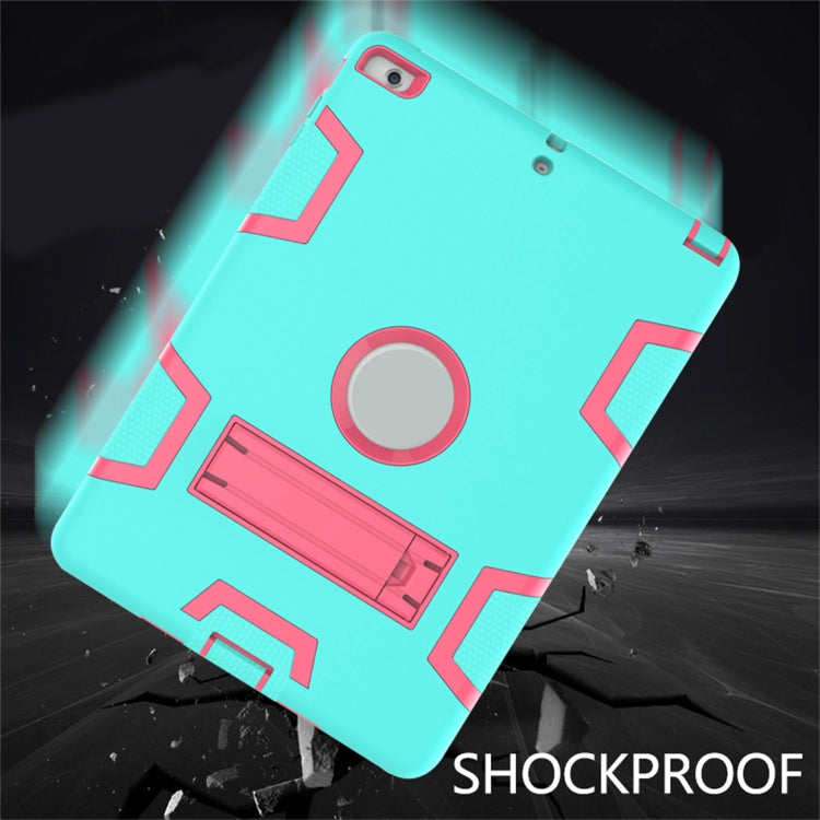 For iPad Air Shockproof PC + Silicone Protective Caseï¼Œwith Holder