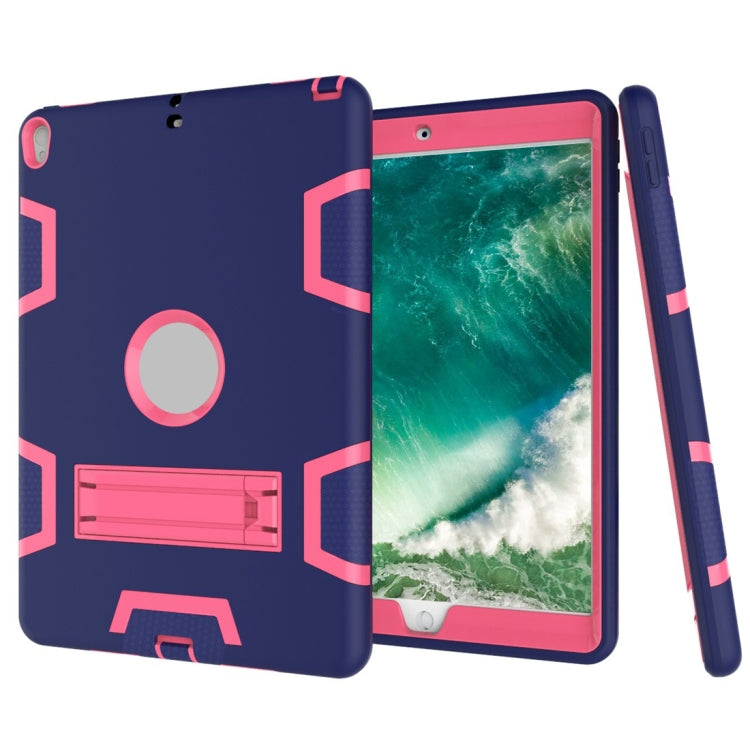 For iPad Pro 10.5 inch (2017) Shockproof PC + Silicone Protective Caseï¼Œwith Holder