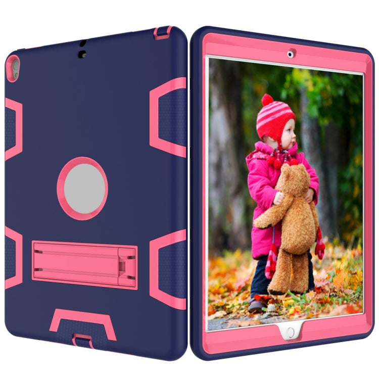 For iPad Pro 10.5 inch (2017) Shockproof PC + Silicone Protective Caseï¼Œwith Holder