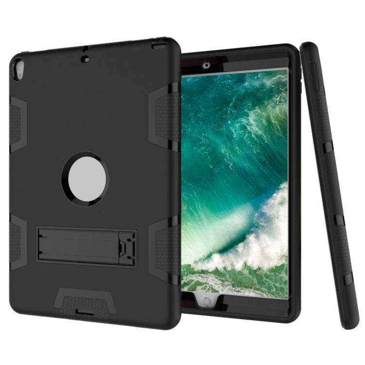 For iPad Pro 10.5 inch (2017) Shockproof PC + Silicone Protective Caseï¼Œwith Holder