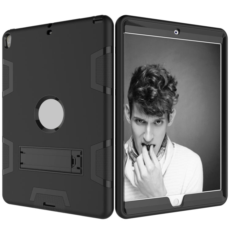 For iPad Pro 10.5 inch (2017) Shockproof PC + Silicone Protective Caseï¼Œwith Holder
