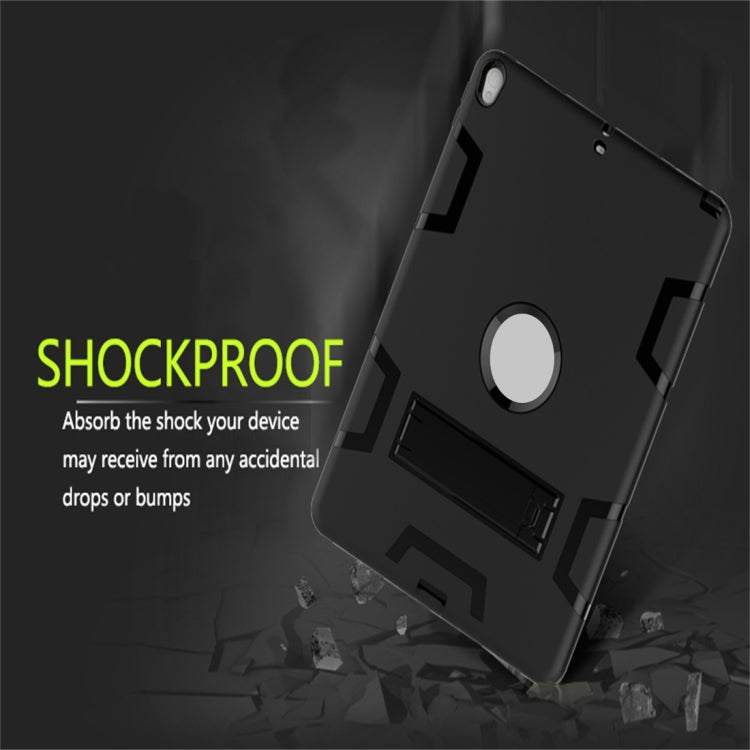 For iPad Pro 10.5 inch (2017) Shockproof PC + Silicone Protective Caseï¼Œwith Holder
