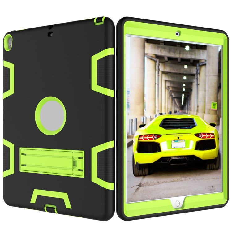 For iPad Pro 10.5 inch (2017) Shockproof PC + Silicone Protective Caseï¼Œwith Holder