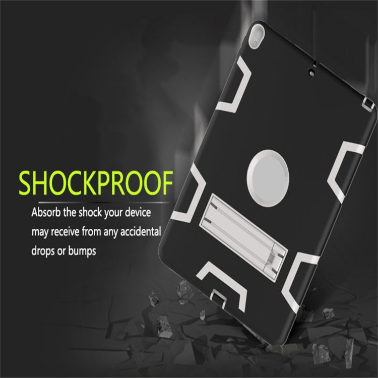 For iPad Pro 10.5 inch (2017) Shockproof PC + Silicone Protective Caseï¼Œwith Holder
