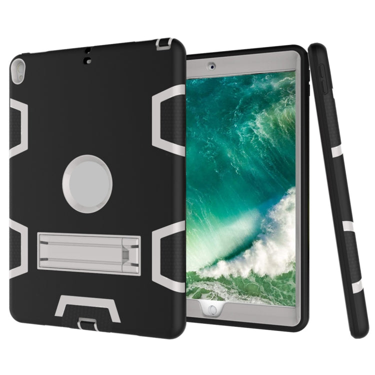 For iPad Pro 10.5 inch (2017) Shockproof PC + Silicone Protective Caseï¼Œwith Holder