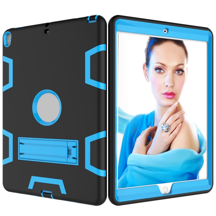 For iPad Pro 10.5 inch (2017) Shockproof PC + Silicone Protective Caseï¼Œwith Holder