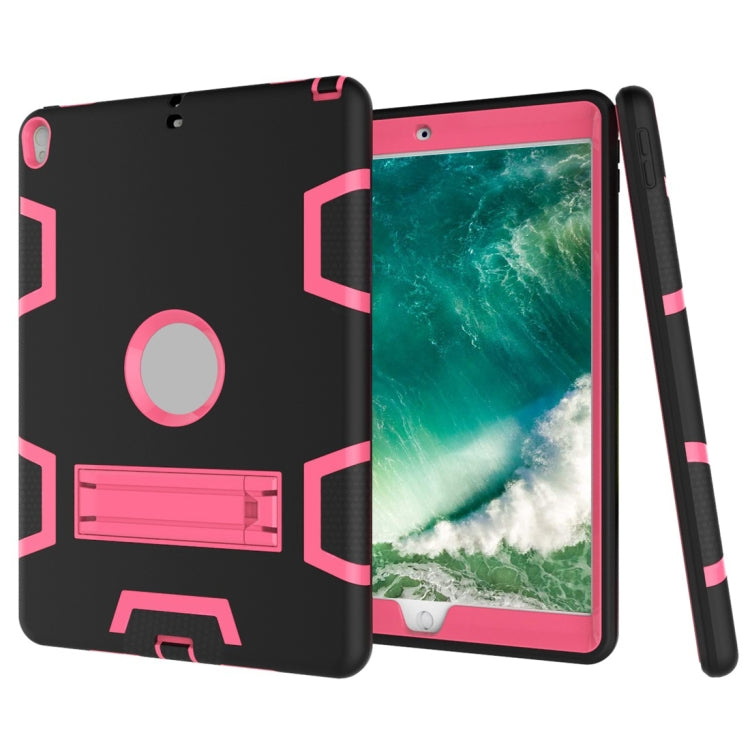 For iPad Pro 10.5 inch (2017) Shockproof PC + Silicone Protective Caseï¼Œwith Holder