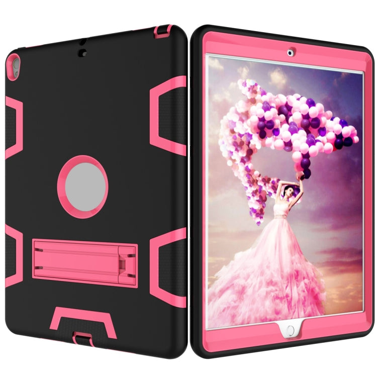 For iPad Pro 10.5 inch (2017) Shockproof PC + Silicone Protective Caseï¼Œwith Holder