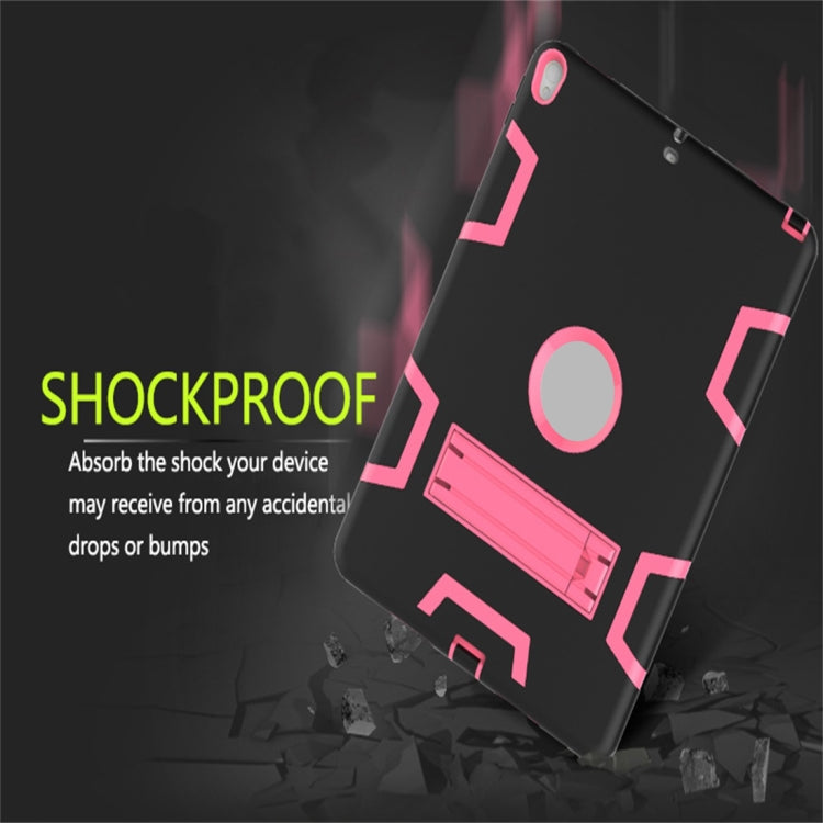 For iPad Pro 10.5 inch (2017) Shockproof PC + Silicone Protective Caseï¼Œwith Holder