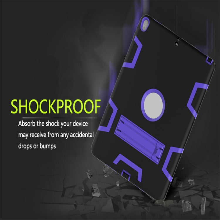 For iPad Pro 10.5 inch (2017) Shockproof PC + Silicone Protective Caseï¼Œwith Holder