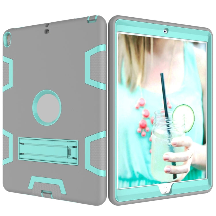 For iPad Pro 10.5 inch (2017) Shockproof PC + Silicone Protective Caseï¼Œwith Holder