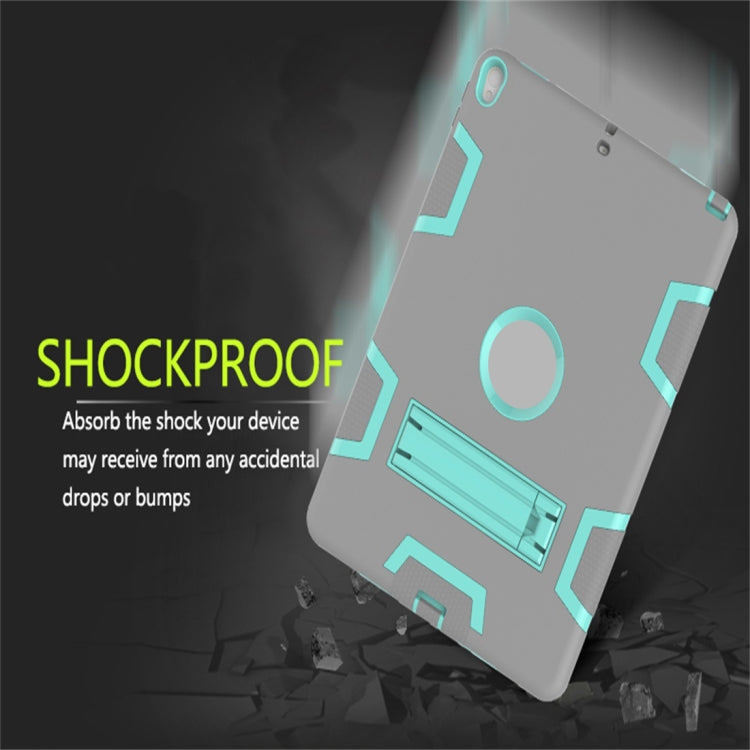 For iPad Pro 10.5 inch (2017) Shockproof PC + Silicone Protective Caseï¼Œwith Holder
