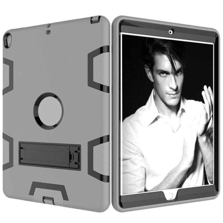 For iPad Pro 10.5 inch (2017) Shockproof PC + Silicone Protective Caseï¼Œwith Holder