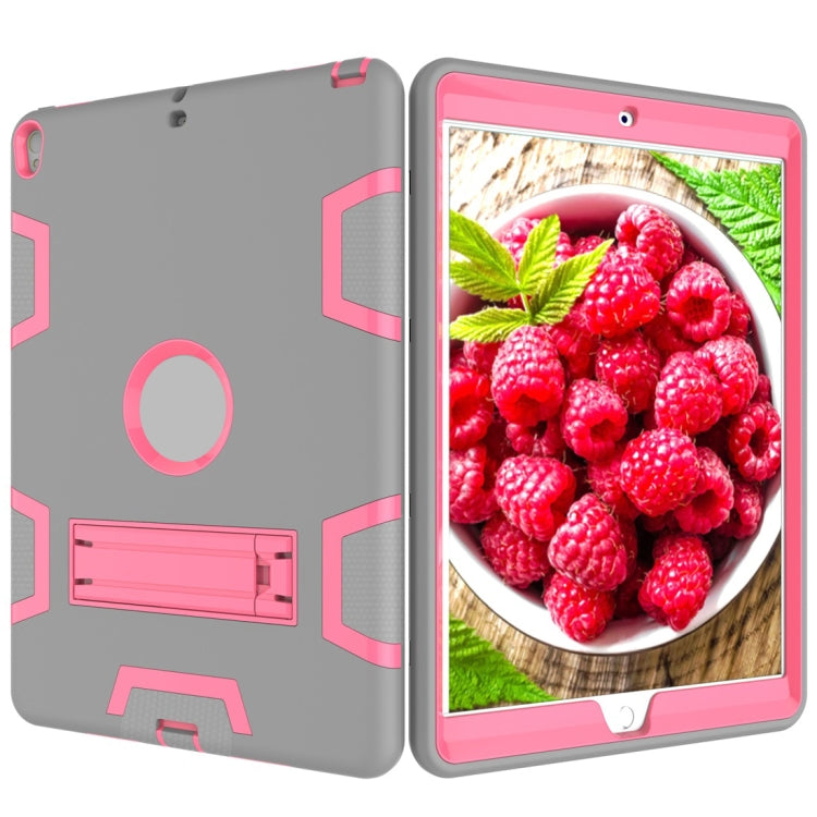 For iPad Pro 10.5 inch (2017) Shockproof PC + Silicone Protective Caseï¼Œwith Holder