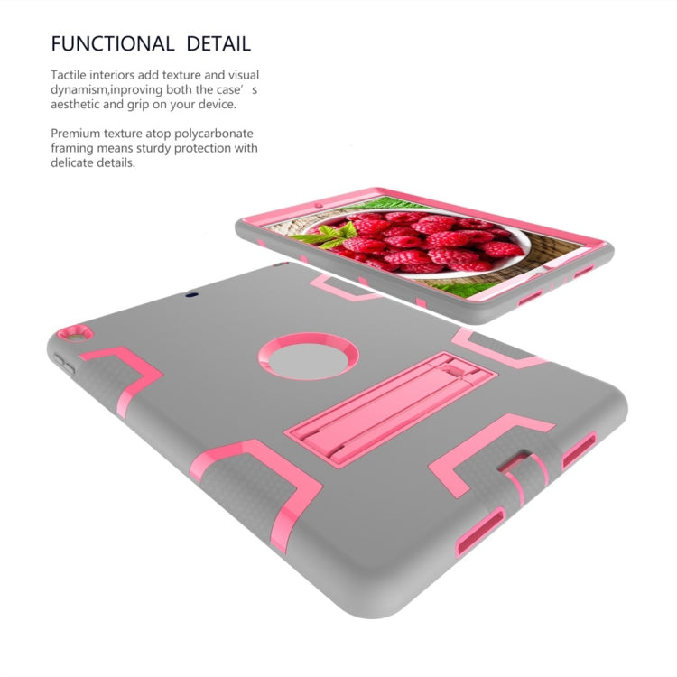 For iPad Pro 10.5 inch (2017) Shockproof PC + Silicone Protective Caseï¼Œwith Holder