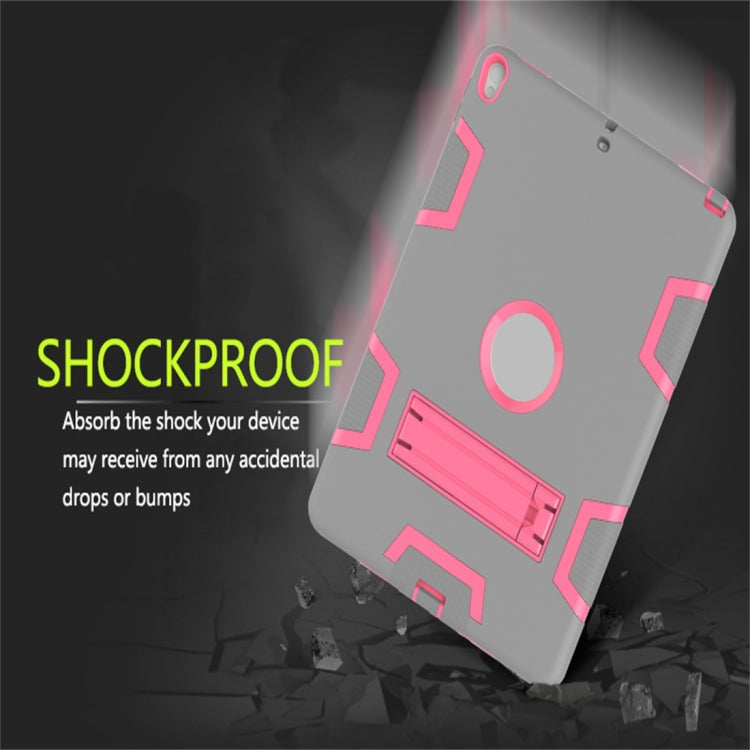 For iPad Pro 10.5 inch (2017) Shockproof PC + Silicone Protective Caseï¼Œwith Holder