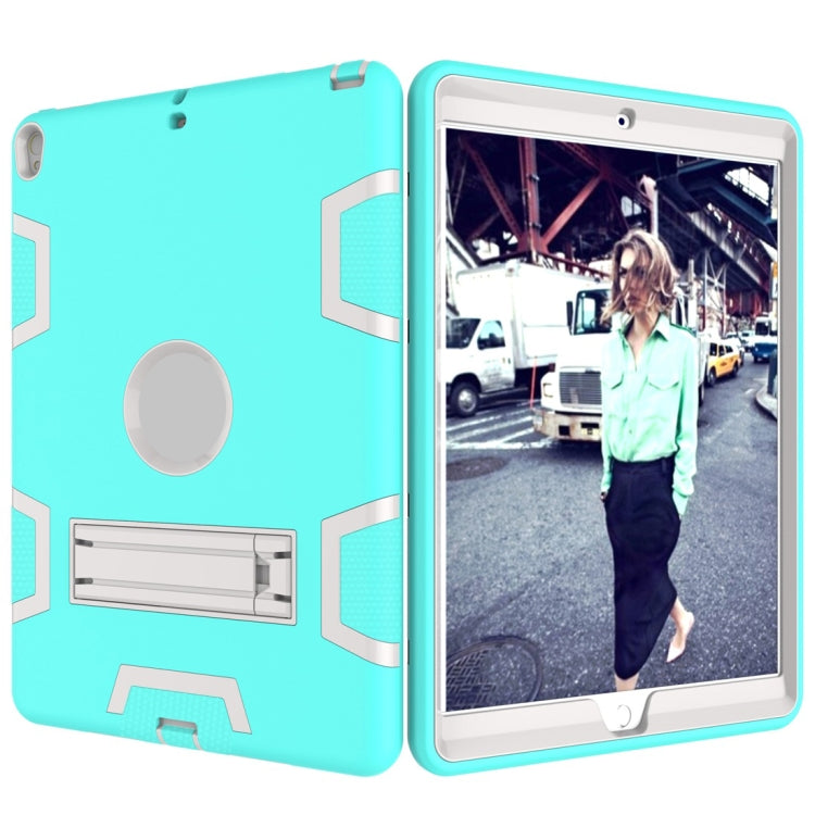 For iPad Pro 10.5 inch (2017) Shockproof PC + Silicone Protective Caseï¼Œwith Holder