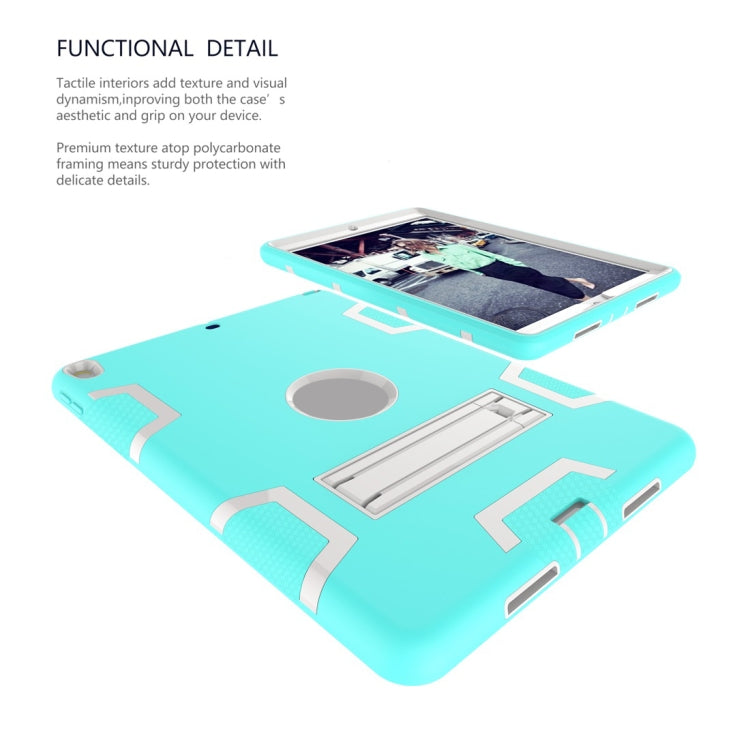 For iPad Pro 10.5 inch (2017) Shockproof PC + Silicone Protective Caseï¼Œwith Holder