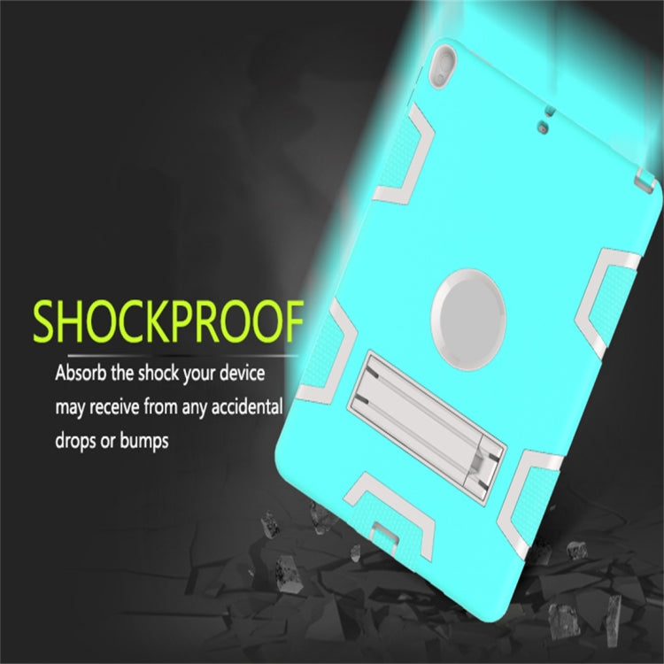 For iPad Pro 10.5 inch (2017) Shockproof PC + Silicone Protective Caseï¼Œwith Holder