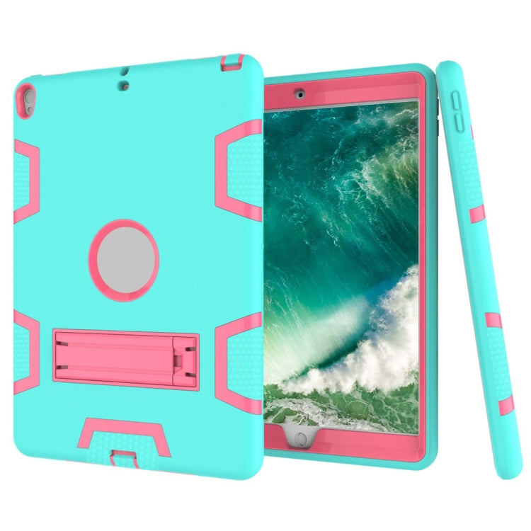 For iPad Pro 10.5 inch (2017) Shockproof PC + Silicone Protective Caseï¼Œwith Holder
