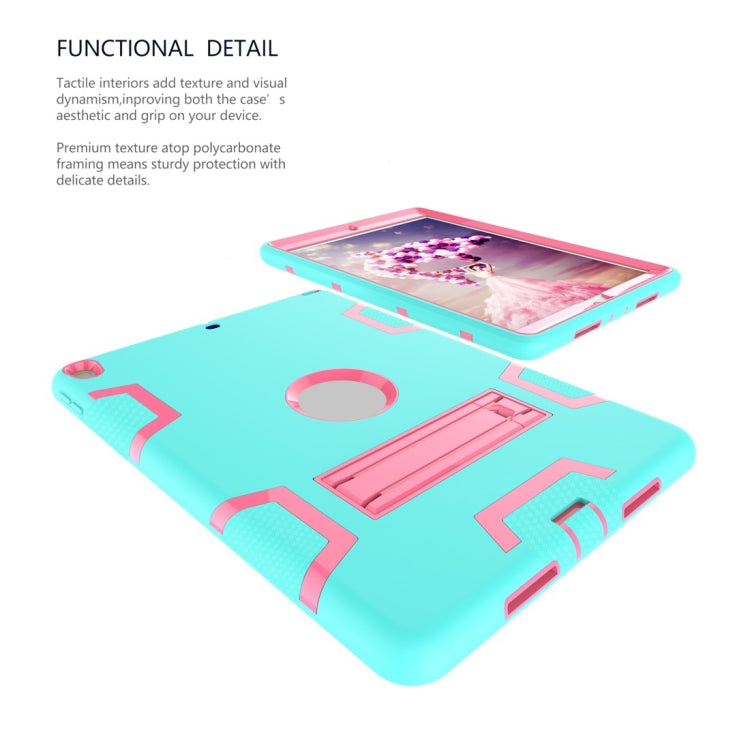 For iPad Pro 10.5 inch (2017) Shockproof PC + Silicone Protective Caseï¼Œwith Holder