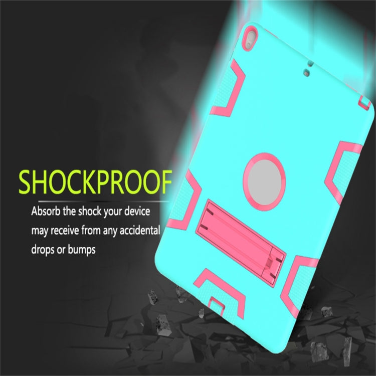 For iPad Pro 10.5 inch (2017) Shockproof PC + Silicone Protective Caseï¼Œwith Holder