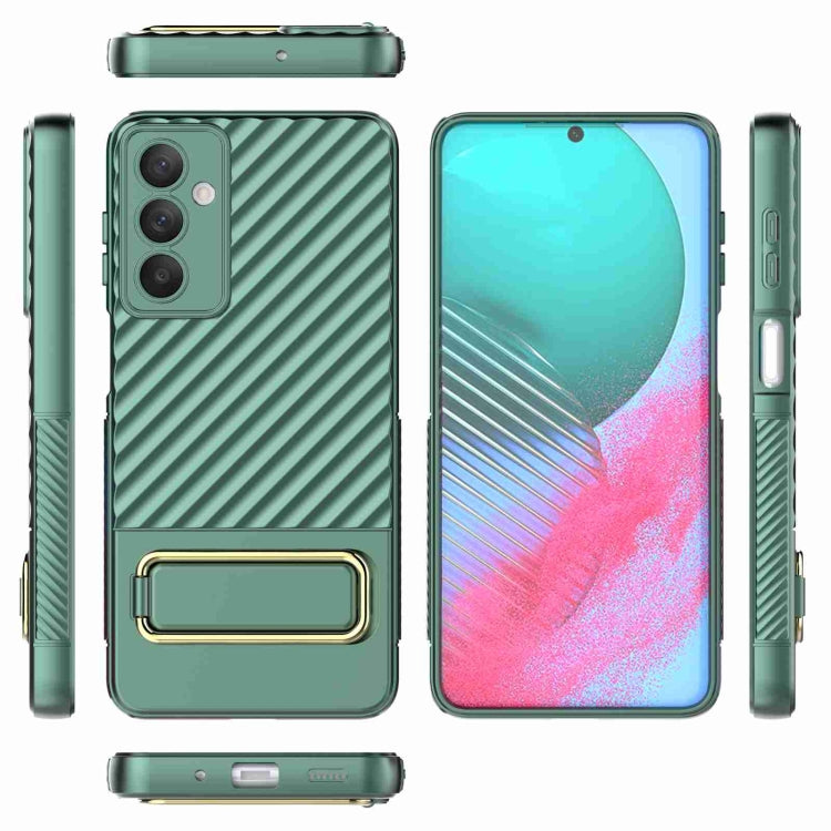 For Samsung Galaxy M54 5G Wavy Textured Phone Case
