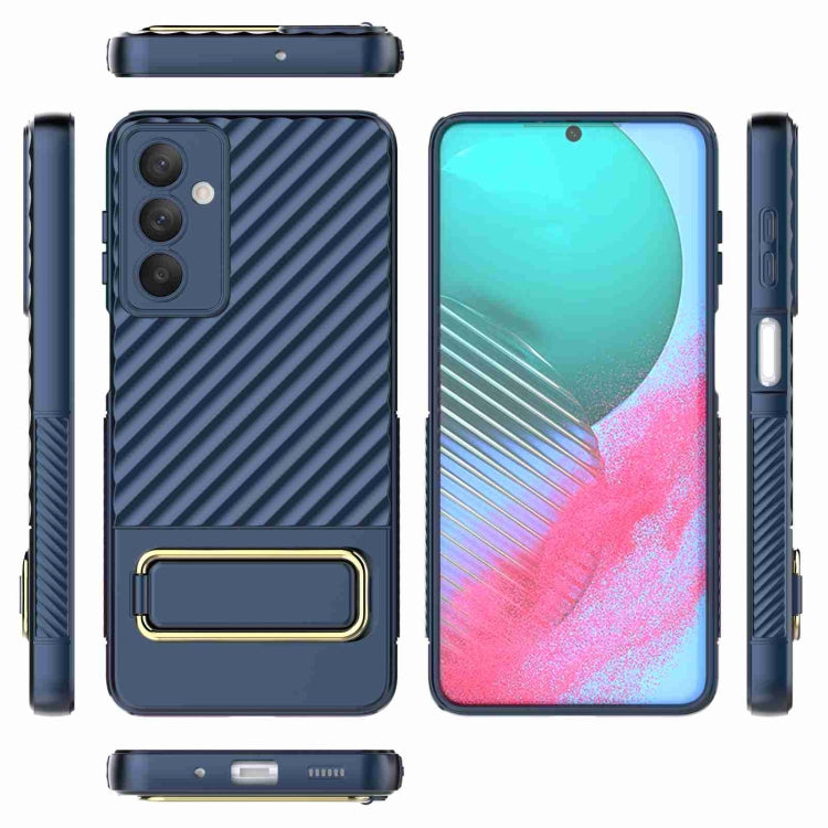 For Samsung Galaxy M54 5G Wavy Textured Phone Case