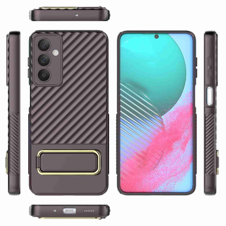 For Samsung Galaxy M54 5G Wavy Textured Phone Case